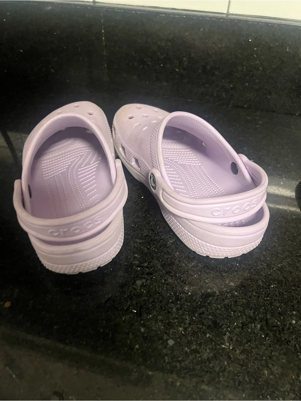 CROCS Kids' Light Purple Slip-On Clog